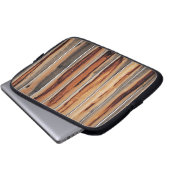 Holzzaun Textur Cool einzigartig Laptopschutzhülle (Vorne Knopf)