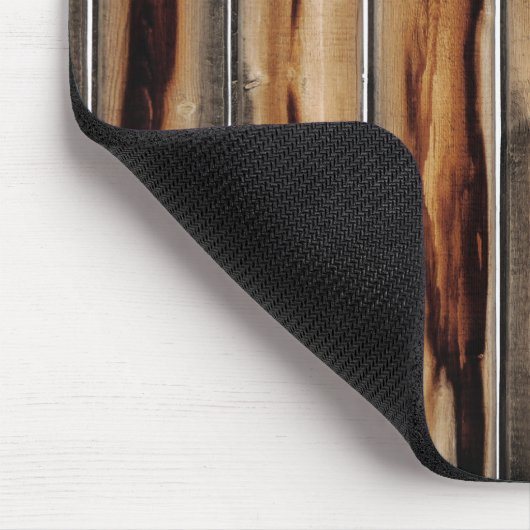 Holzzaun Textur Cool einzigartig Mousepad (Ecke)