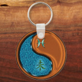 Holzziege Schlüsselanhänger (Vorderseite)