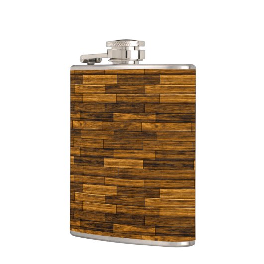 Holzziegeln Textur Flachmann (Links)