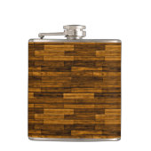 Holzziegeln Textur Flachmann (Vorderseite)