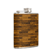 Holzziegeln Textur Flachmann (Rechts)