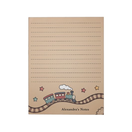 Holzzug Notizblock (Rotiert)