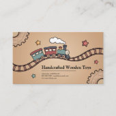 Holzzug Visitenkarte (Vorderseite)