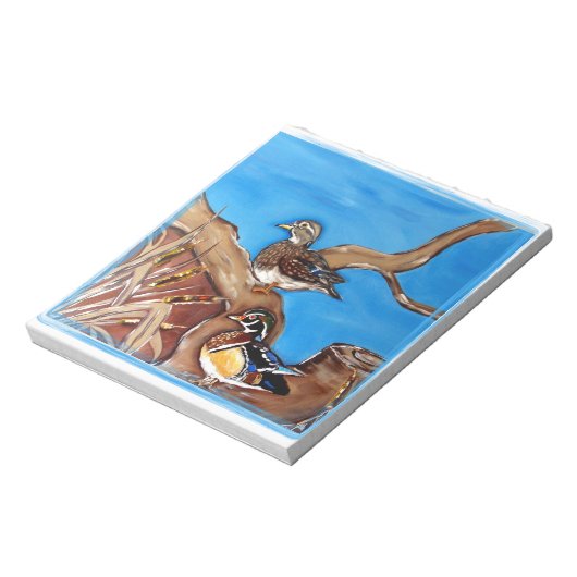 HOLZZÜGE NOTIZBLOCK (Rotiert)