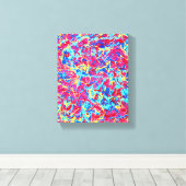 Homage à Pollock 1, lebhafte Tropfen Art Leinwand (Insitu (Holzboden))