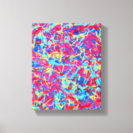 Homage à Pollock 1, lebhafte Tropfen Art Leinwand