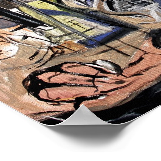 Homage Cubism POSTER / DESIGN by VinnyFish (Ecke)