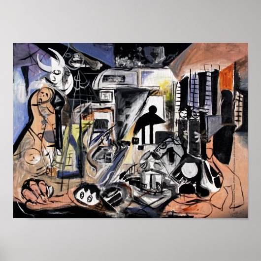 Homage Cubism POSTER / DESIGN by VinnyFish (Vorne)