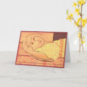 Homage for Matisse Karte (Gelbe Blume)