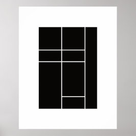 Homage to Mondrian 1.2 Poster
