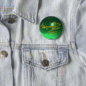 HOMAGE TO MOZART Gold Signature of Composer Green Button (Beispiel)