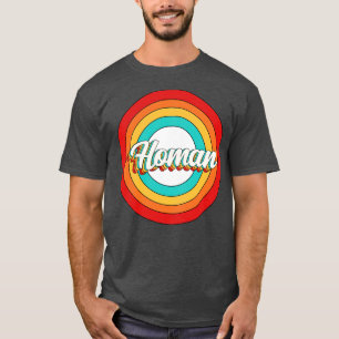 Homan Name Shirt Vintag Homan Circle