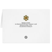 HOMAS ZU MOZART, blaues Thema (Rückseite Horizontal)