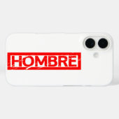 Hombre-Briefmarke Case-Mate iPhone Hülle (Rückseite (Horizontal))