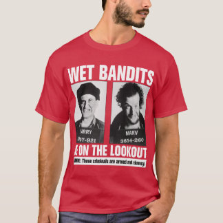 Home Alone Nasse Banditen Familie Retro T-Shirt