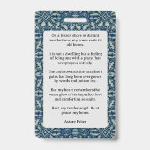 Home Ausweis (Rückseite)