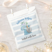 Home-Bäckerei Blaue Blumenmischer Geschenktütchen (Ausgeschnitten)