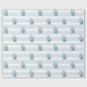 Home-Bäckerei Blaumischer Geschenkpapier (Flach)