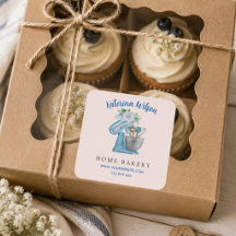 Home-Bäckerei Blue Flower Mixer
