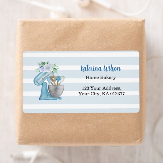 Home Bakery Blue Mixer Shipping  (Insitu)
