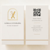 Home Bakery QR Code Visitenkarte
