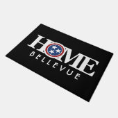 HOME Bellevue Tennessee  Fußmatte (Schrägansicht)