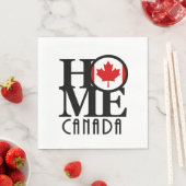 HOME Canada Serviette (Beispiel)