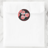 Home Canning Business Tomato Salsa Modern Label Runder Aufkleber (Tasche)