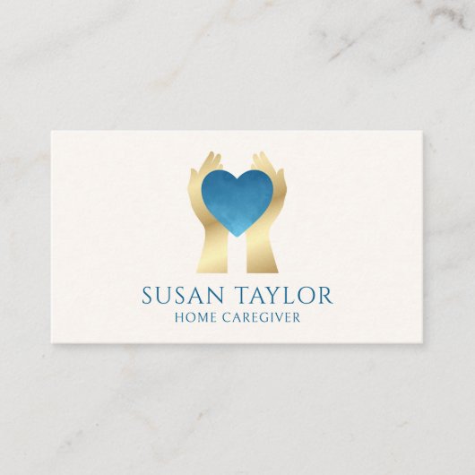 Home Caregiver Visitenkarte (Vorderseite)