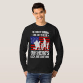 Home Coming Veteran Poem Soldier Appreciation Fami T-Shirt (Vorne ganz)