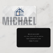 Home Construction | Building Properties Visitenkarte (Vorne/Hinten)