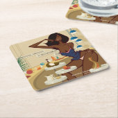 Home Cookin' Rechteckiger Pappuntersetzer (angewinkelt)