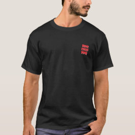 Home Creep Home – Unheimliches Kriecher-Linienkuns T-Shirt