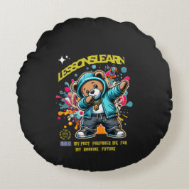 Home DABBING FUTURE Lessons Learn Pillow Rundes Kissen