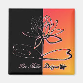 Home Decor Accents Sunrise Coral Magnet (Vorne)