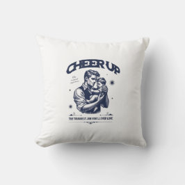 HOME DECOR DADDY CHEER UP THROW PILLOW KISSEN