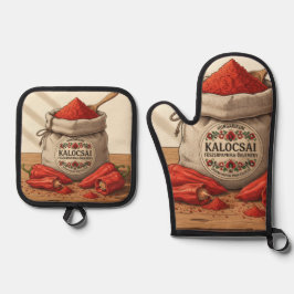 Home Decor, Küchenhelfer, Topflappen und Handschuh Ofenhandschuh & Topflappen-Set