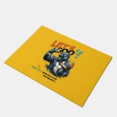 HOME DECOR LET'S GOO LESSONS LEARN DOOR MAT FUßMATTE (Schrägansicht)