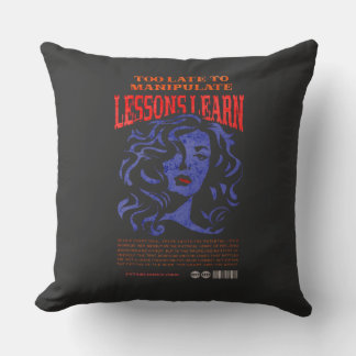 HOME DECOR MANIPULATE LESSONS LEARN THROW PILLOW KISSEN