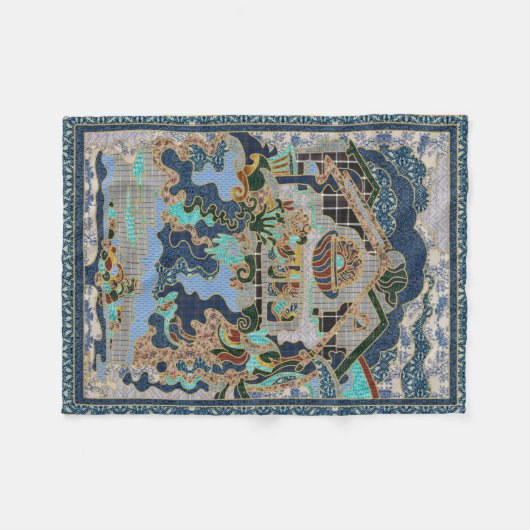 Home Fleecedecke (Vorderseite (Horizontal))