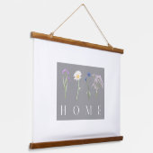 HOME Florale Wandkunst – Botanischer typografische (Gewinkelt)