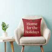 Home for the Holidays | Festive pillow Kissen (Stuhl )