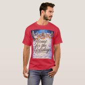 'Home for the Holidays' T-Shirt (Vorne ganz)