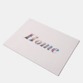 Home. Fußmatte (Schrägansicht)