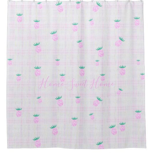 Home Grown Pineapples Duschvorhang (Vorderseite)