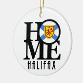 HOME Halifax Nova Scotia Keramik Ornament (Links)