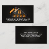 Home Hammer | Bricks | Construction  Visitenkarte (Vorne/Hinten)