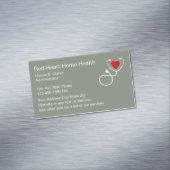 Home Health Nursing Medical Magnetische Visitenkarte (Beispiel)