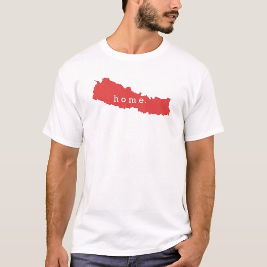 Home is Nepal T-Shirt (Vorderseite)